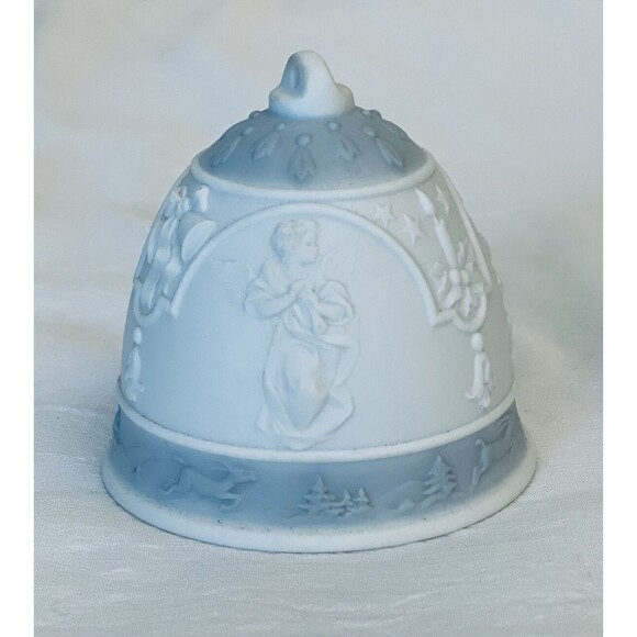 LLADRO 1994 Limited Edition Annual Porcelain Christmas Bell 16139 Original Box - Picture 4 of 12